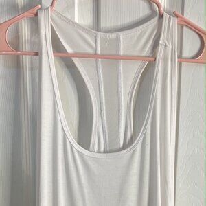 Nine West Active Wear Oversized Sleeveless Tank top, XL, White, NWT